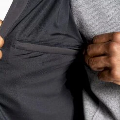 Hiking Equipment Store 26 Craghoppers Mens Dynamic Plain Waterproof Jacket (Black Pepper)