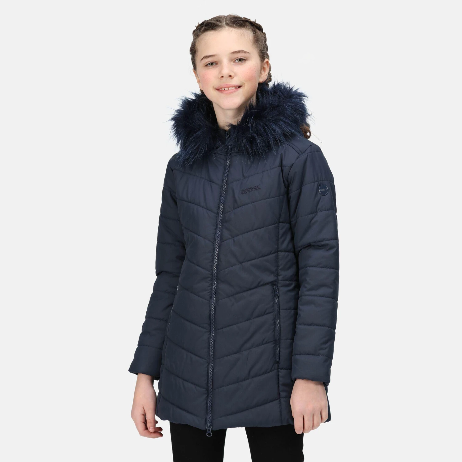 Regatta Fabrizia Kids' Hiking Insulated Parka Jacket 7 Regatta Fabrizia Kids' Hiking Insulated Parka Jacket - Image 5