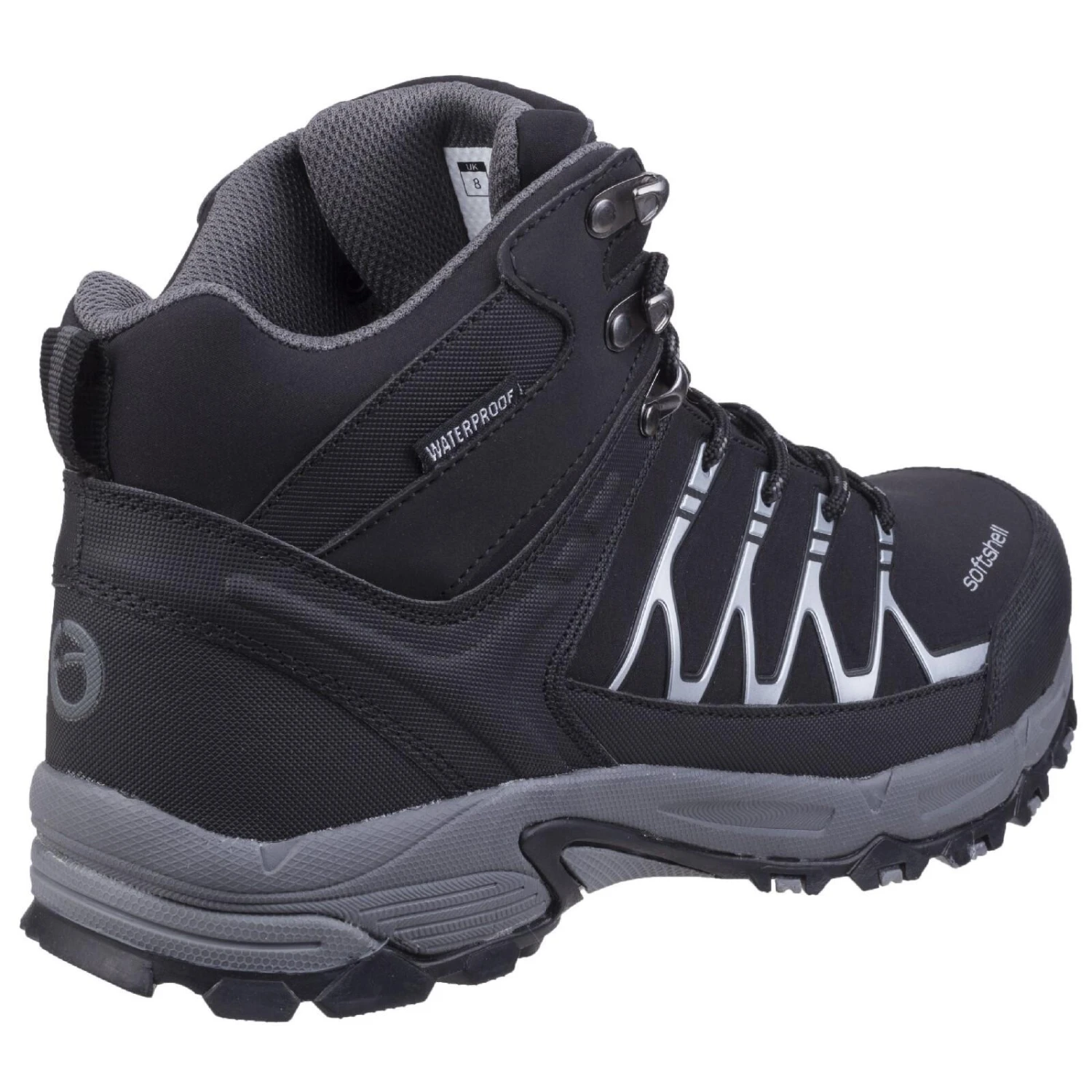 Cotswold Abbeydale Mid Mens Hiking Boots BLACK 5 Cotswold Abbeydale Mid Mens Hiking Boots BLACK - Image 3