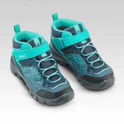Quechua Kids’ Waterproof Hiking Shoes - MH120 MID 28 TO 34 -Hiking Equipment Store kb3b38e380bd055ec0cae82cb947dc159