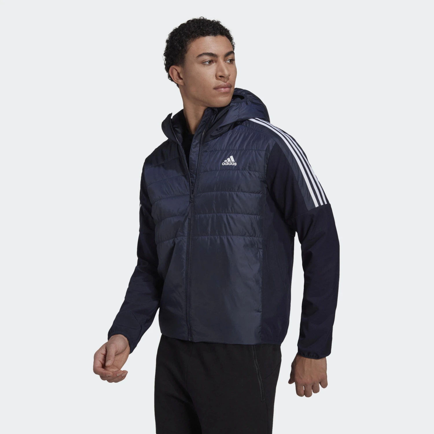 ADIDAS Essentials Insulated Hooded Hybrid Jacket 18 ADIDAS Essentials Insulated Hooded Hybrid Jacket - Image 17