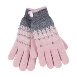 Ladies Fairisle Fleece Lined Knitted Warm Winter Thermal Gloves -Hiking Equipment Store kbc8e531acbfe0fba0680d7c132e47100