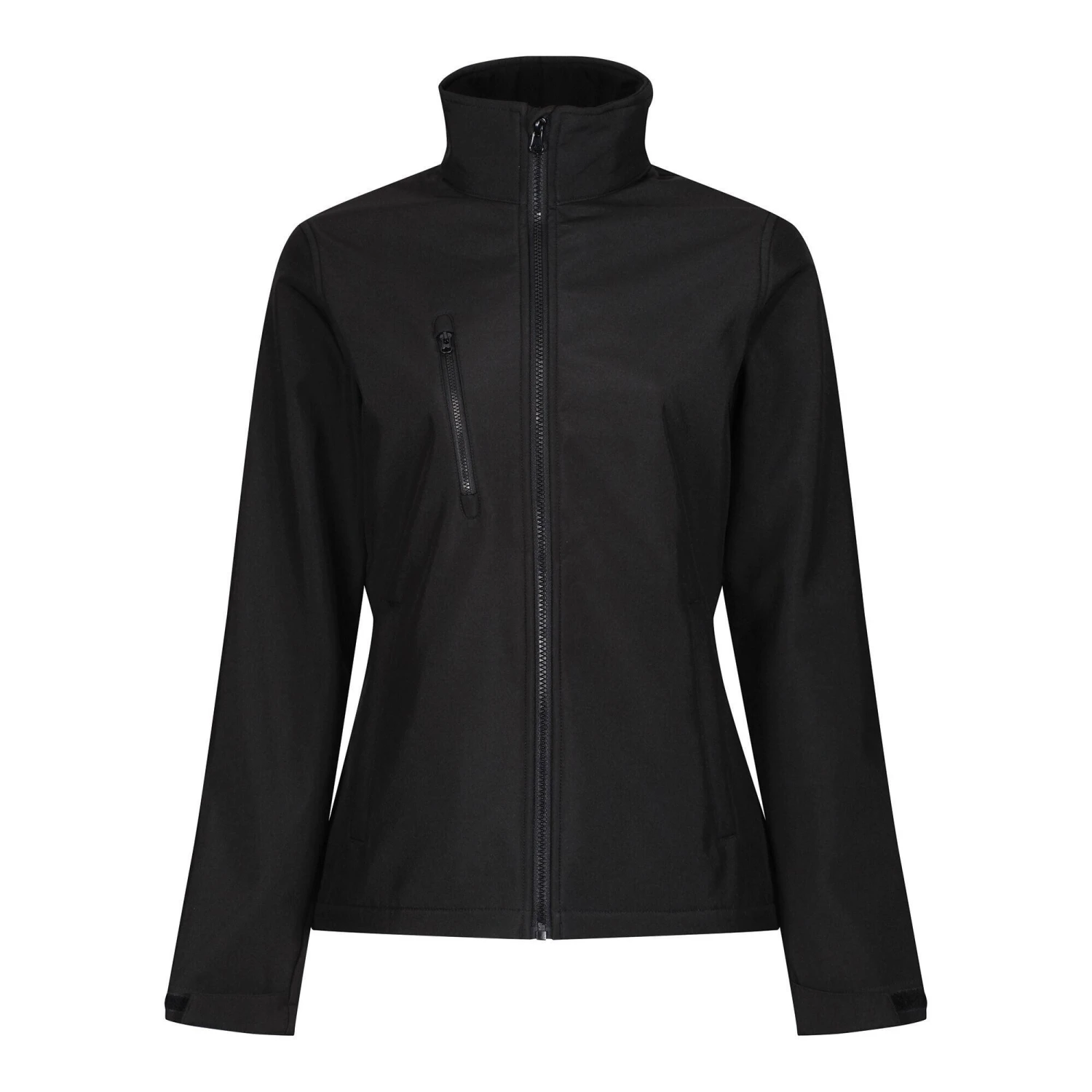 Regatta Womens/Ladies Ablaze 3 Layer Membrane Soft Shell Jacket (Black) 3 Regatta Womens/Ladies Ablaze 3 Layer Membrane Soft Shell Jacket (Black)