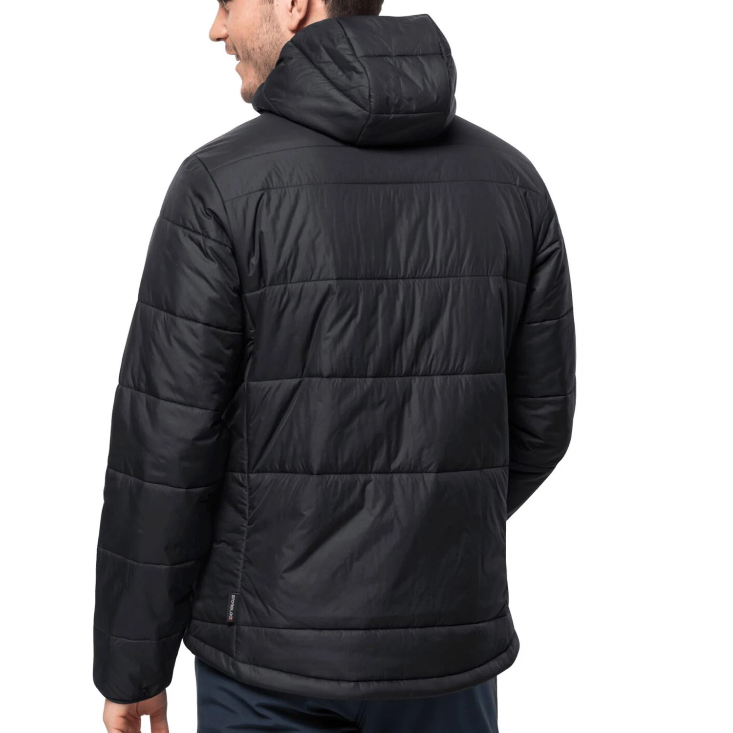 Jack Wolfskin Bergland Insulated Mens Jacket Black 4 Jack Wolfskin Bergland Insulated Mens Jacket Black - Image 2