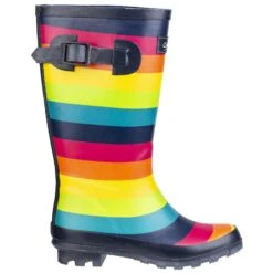 Cotswold Rainbow Childrens Wellingtons MULTI