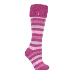 Ladies Multicoloured Striped Patterned Long Wellington Boot Thermal Socks -Hiking Equipment Store kef3a53cb00b05fcb3e01b7b40e3e3c74