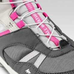 Quechua Kids' Waterproof Lace-Up Boots - Size 3-5 -Hiking Equipment Store kef503c99209a2a830f031fdd37ece8ef