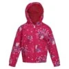 Regatta Childrens/Kids Peppa Pig Flowers Waterproof Jacket (Pink Fusion) -Hiking Equipment Store kefcbbd5857b74a30712971b94f935317
