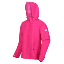 Regatta Womens/Ladies Laiyah Waterproof Jacket (Fusion Pink) -Hiking Equipment Store kf1247c4396665ba1ffd52e61afcf8cf3
