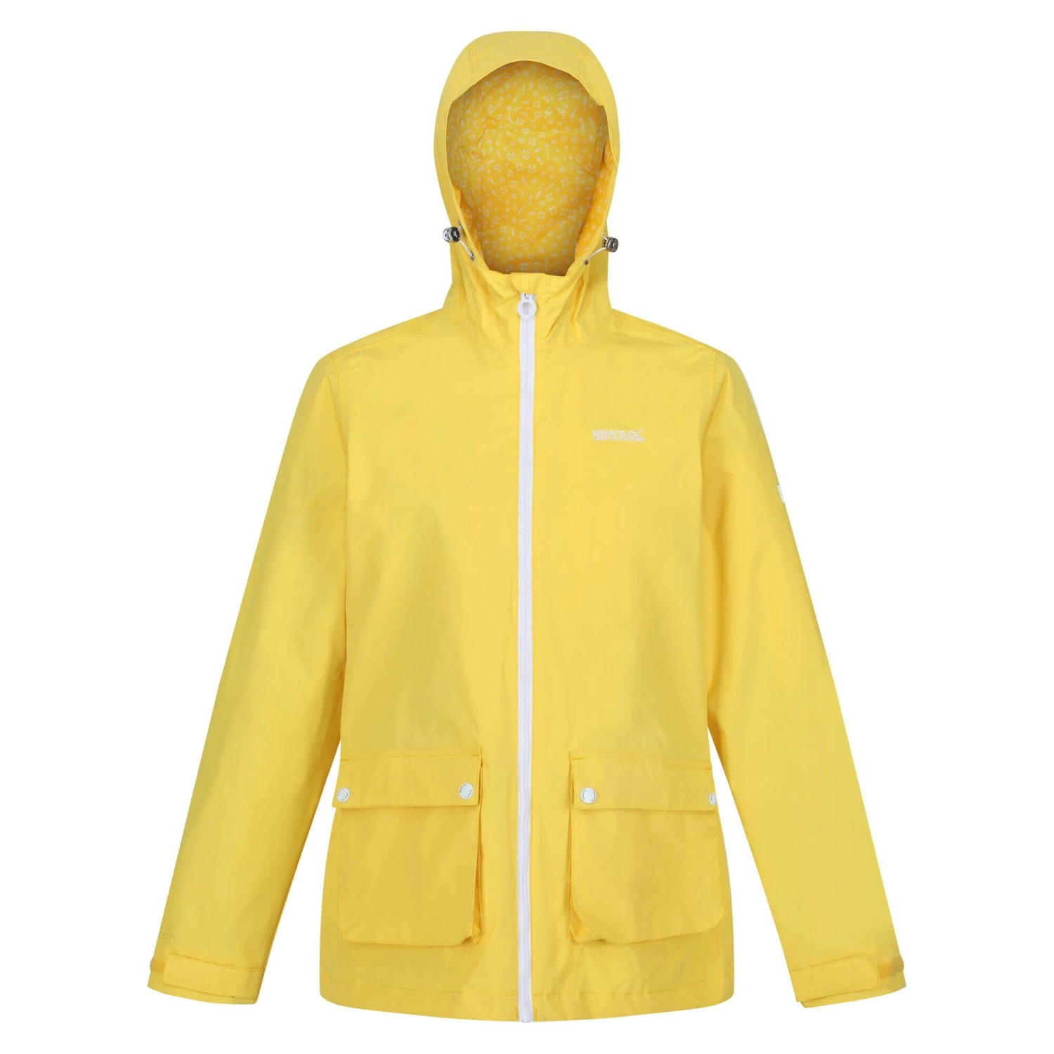 Regatta Womens/Ladies Baysea Waterproof Jacket (Maize Yellow) 3 Regatta Womens/Ladies Baysea Waterproof Jacket (Maize Yellow)