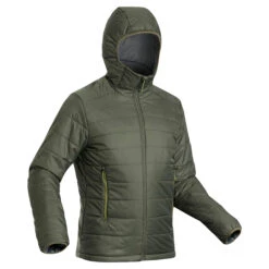 Men's Synthetic Mountain Trekking Hooded Padded Jacket - MT100 -Hiking Equipment Store kf882c3ba23600c8eb8d2ee488c1c5a3d