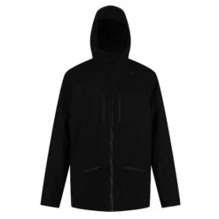 Regatta Mens Pulton II Waterproof Jacket (Black)