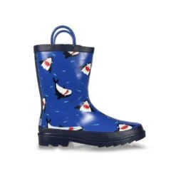 Regatta Great Outdoors Childrens/Kids Minnow Patterned Wellington Boots (Petrol Blue) -Hiking Equipment Store kfb69a768c878809cf06e13826edd9ced