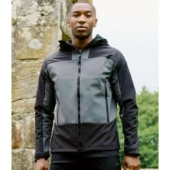 Craghoppers Mens Expert Active Soft Shell Jacket (Black) -Hiking Equipment Store kfcc4103bb4c61926a454d8dfefa8d7ea