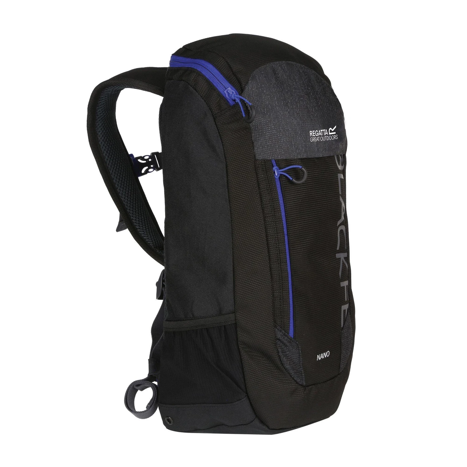Regatta Childrens/Kids Blackfell III Nano Rucksack (Black/Surf Spray) 3 Regatta Childrens/Kids Blackfell III Nano Rucksack (Black/Surf Spray)