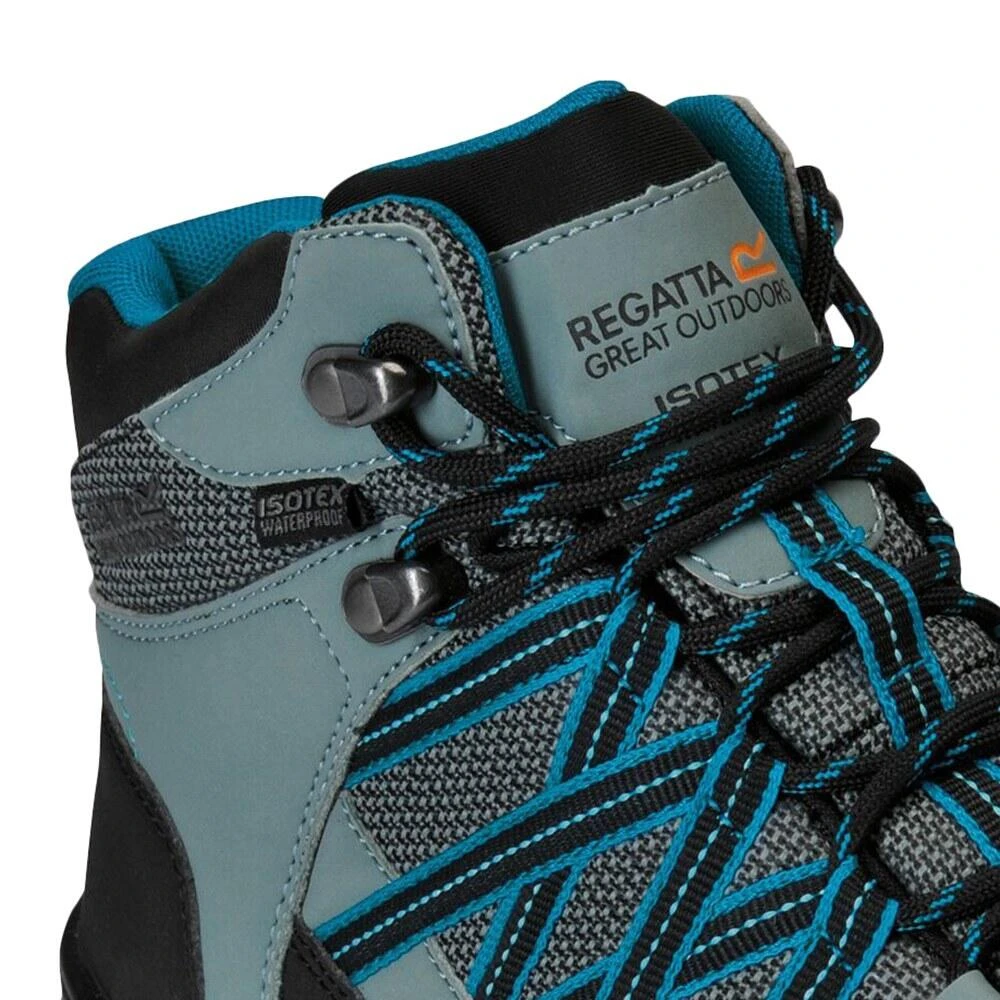 Regatta Womens/Ladies Samaris Mid II Hiking Boots (Stormy Sea) 4 Regatta Womens/Ladies Samaris Mid II Hiking Boots (Stormy Sea) - Image 2